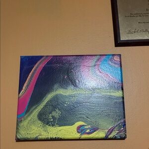 Abstract Multicolor Canvas Wall Art